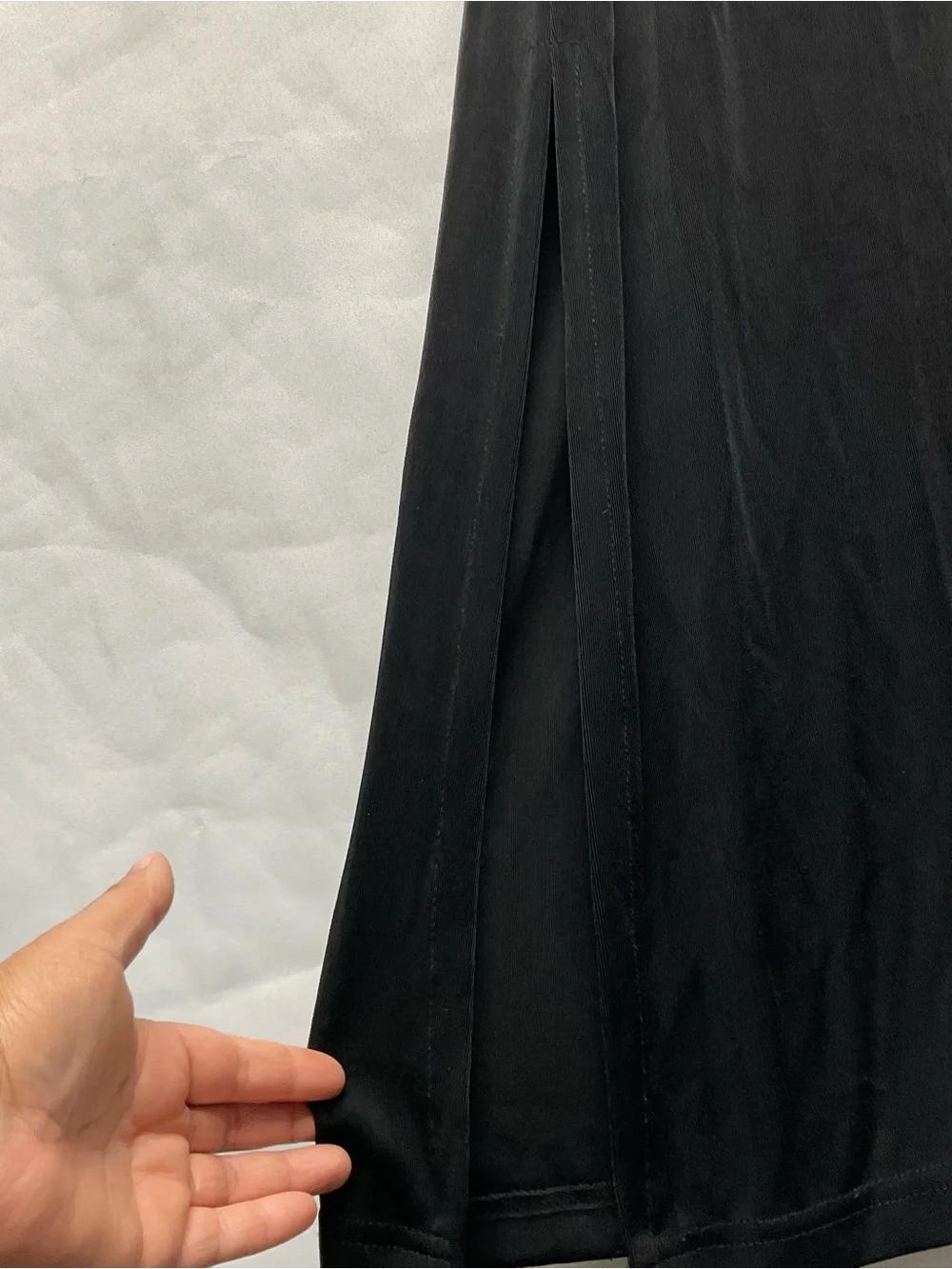 Ronni Nicole VTG 2-piece set Black maxi dress and a matching cardigan Size 16
